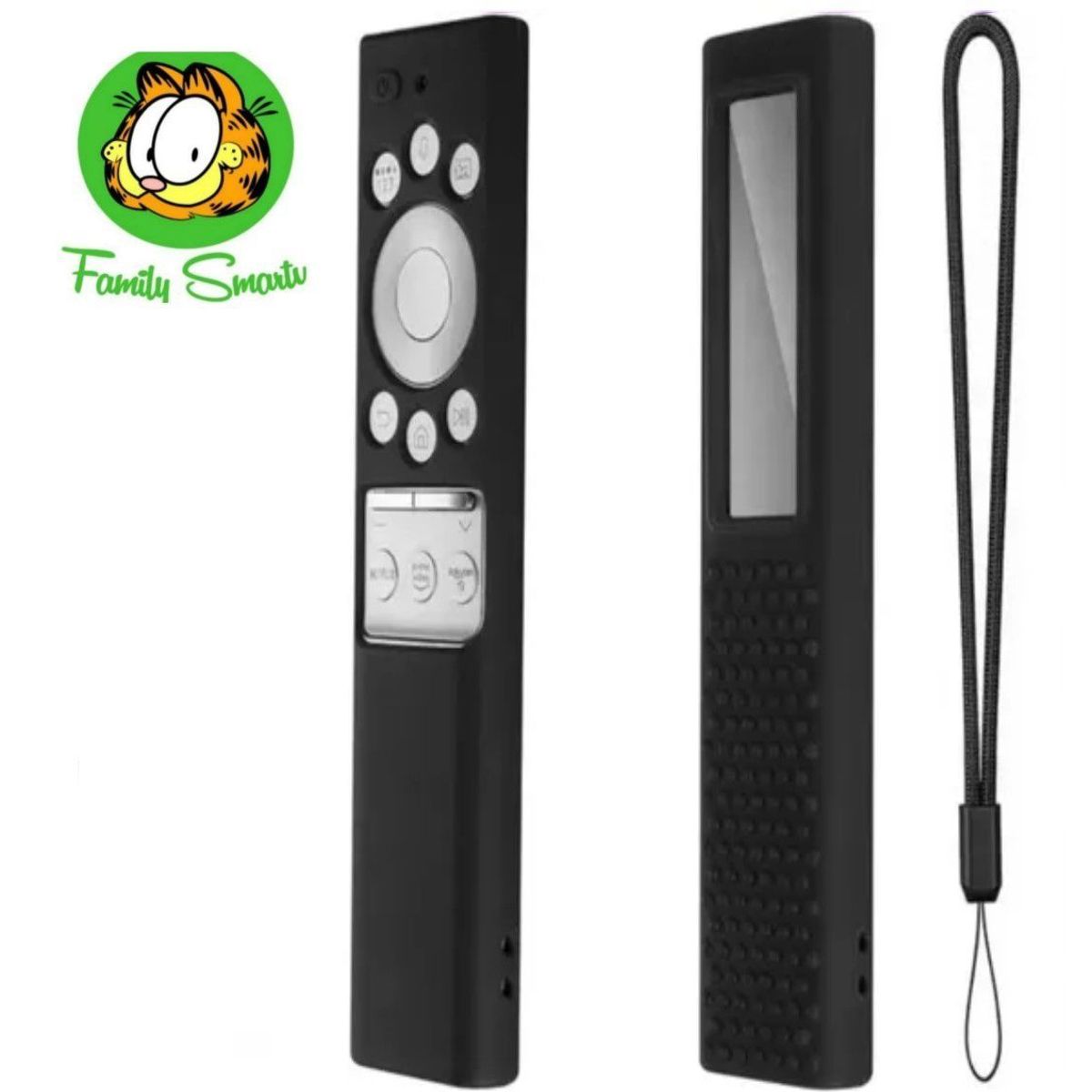 SAMSUNG - Funda Protector Completo Control Samsung One Remote 2021 Solar Negro