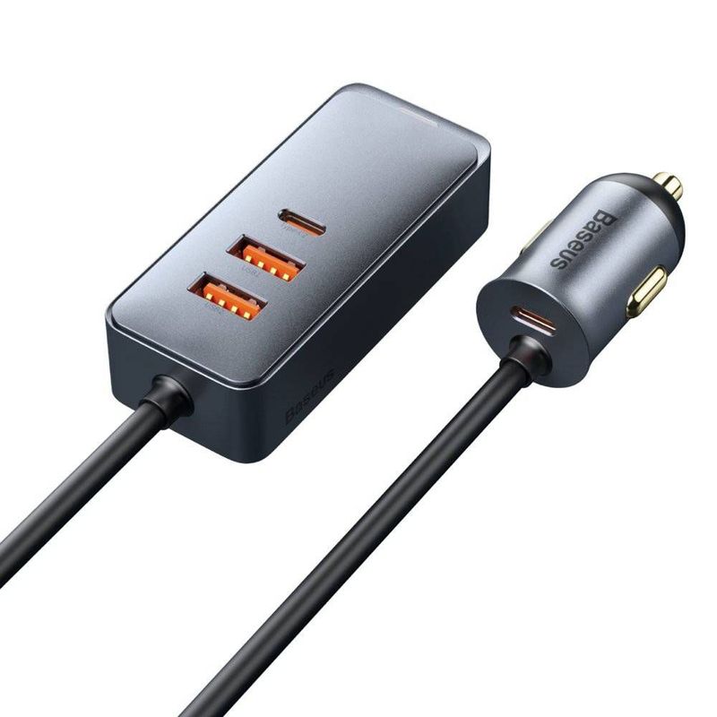 BASEUS - Cargador de celular de carga rápida tipo C USB de 120w