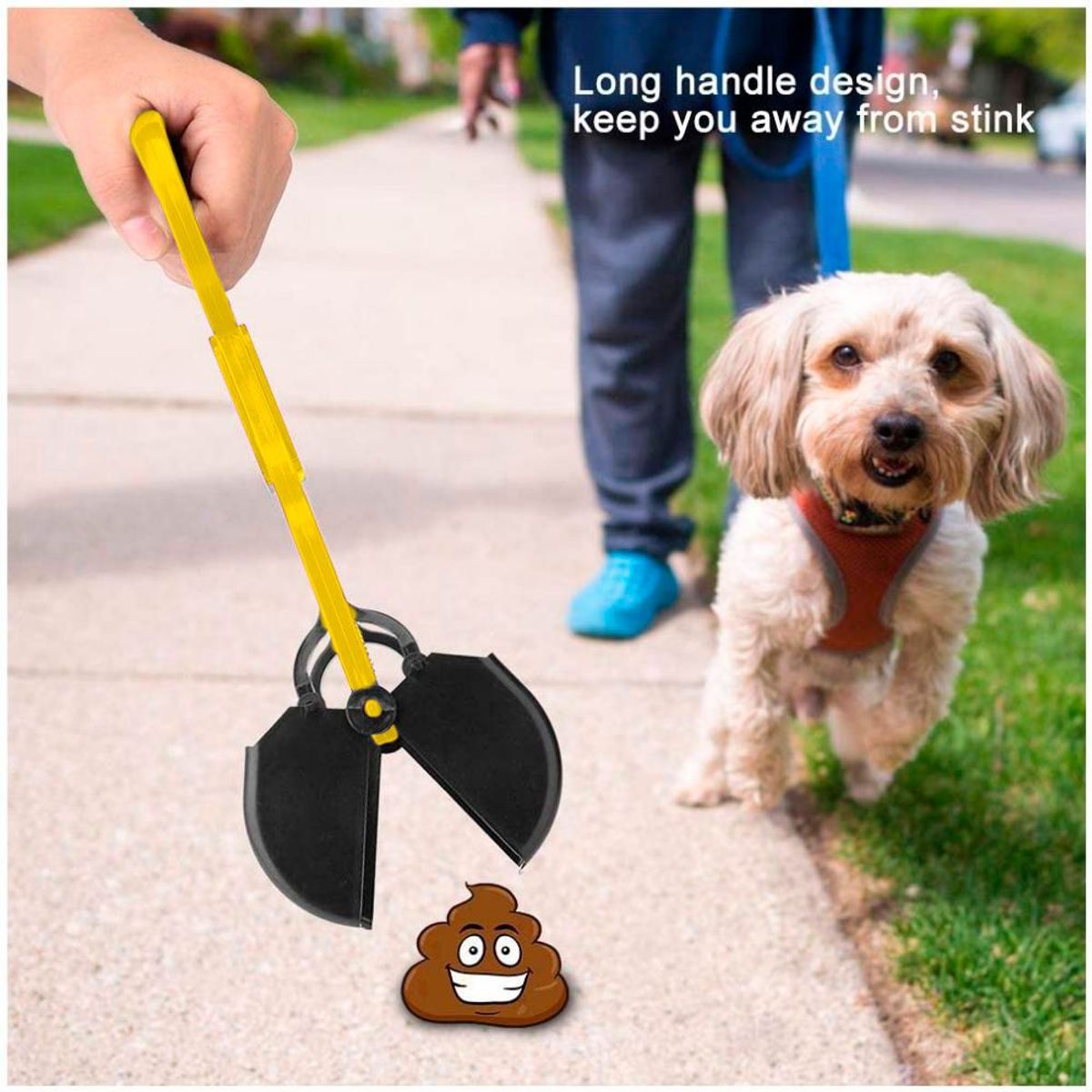 MINARI - Recogedor de Popó Desechos para Mascotas AM 808R