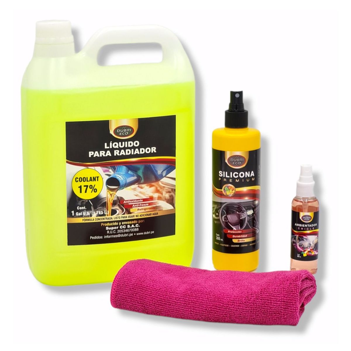 DUBRI ECO - Refrigerante  con coolant al 17%