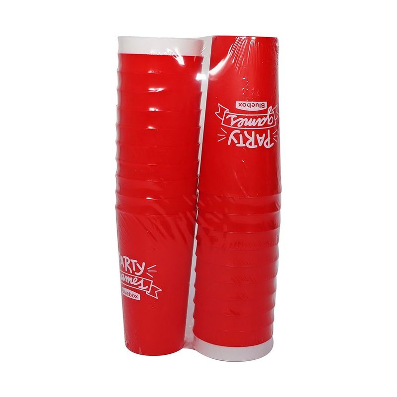 BLUE BOX - VASOS FIESTA - PARTY GAMES BEERPONG