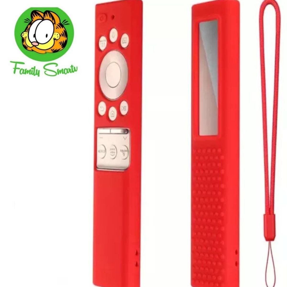SAMSUNG - Funda Protector Completo Control Samsung One Remote 2021 Solar Rojo