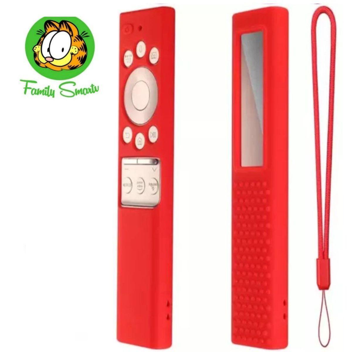 SAMSUNG - Funda Protector Completo Control Samsung One Remote 2021 Solar Rojo