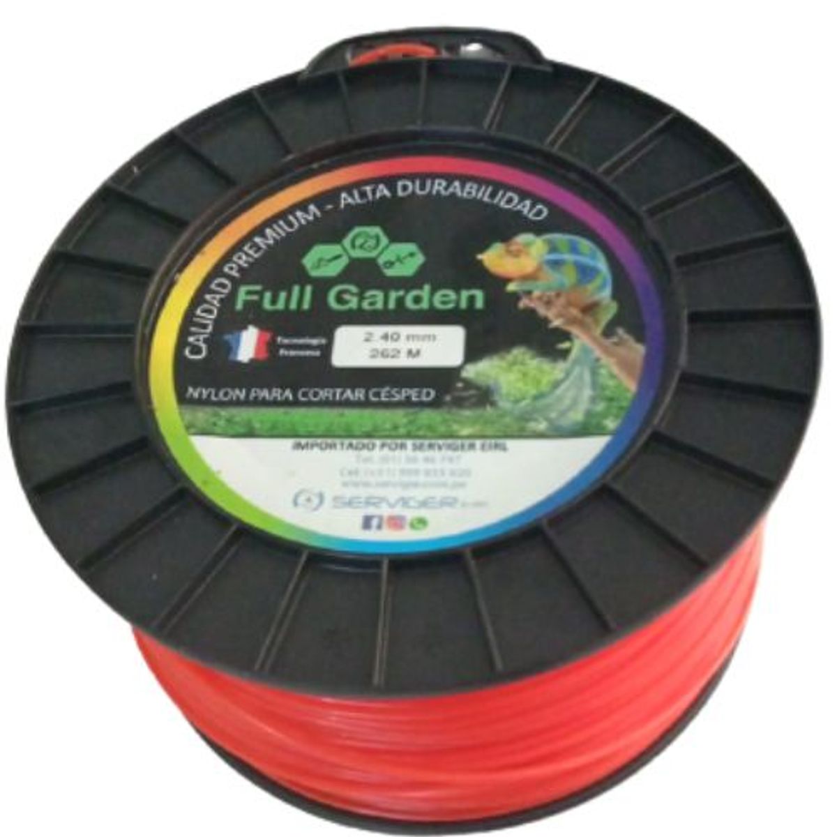 FULL GARDEN PROFESIONAL AT - Nylon de corte Naranja