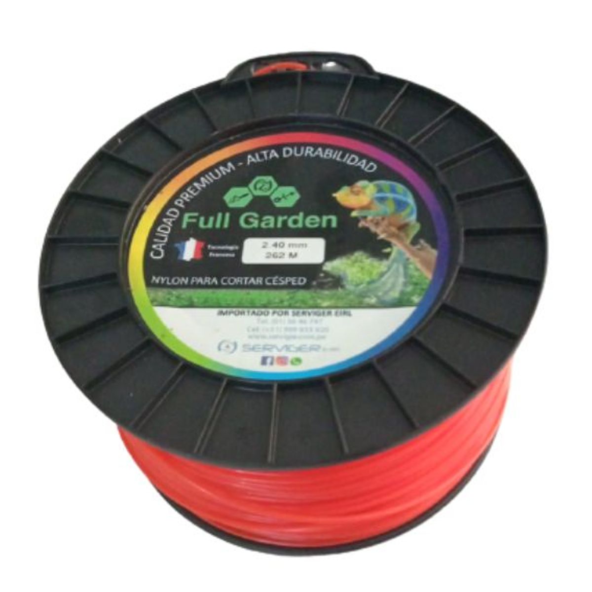 FULL GARDEN PROFESIONAL AT - Nylon de corte Naranja