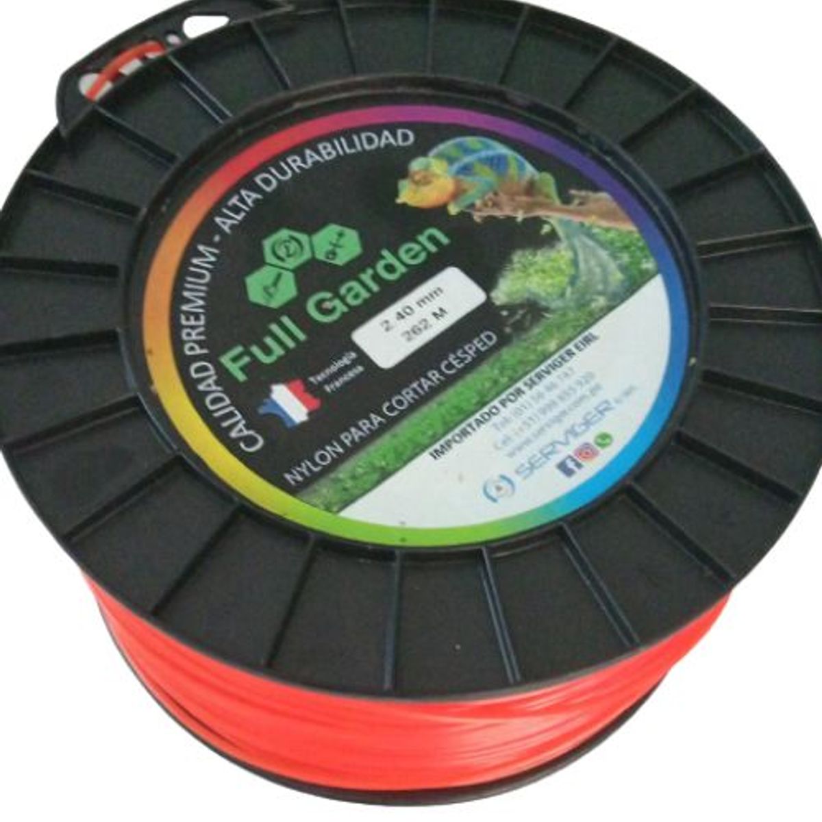 FULL GARDEN PROFESIONAL AT - Nylon de corte Naranja