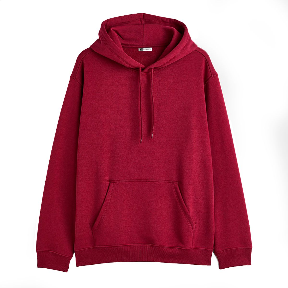 YANSUS - Polera Hombre Yansus Vino Color Entero