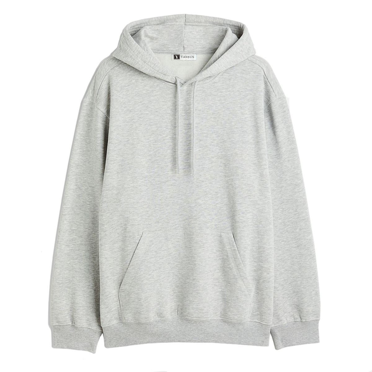 YANSUS - Polera Hombre Yansus Melange Color Entero