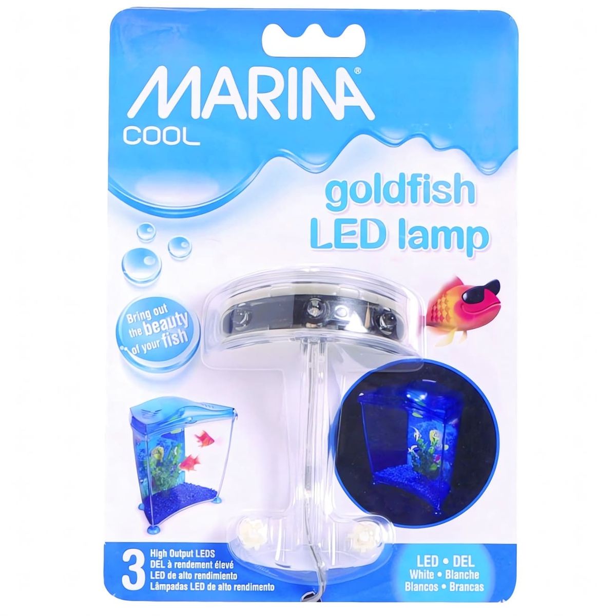 GENERICO - Luz LED para acuarios  Marina Cool 7, 10, 14  Hagen
