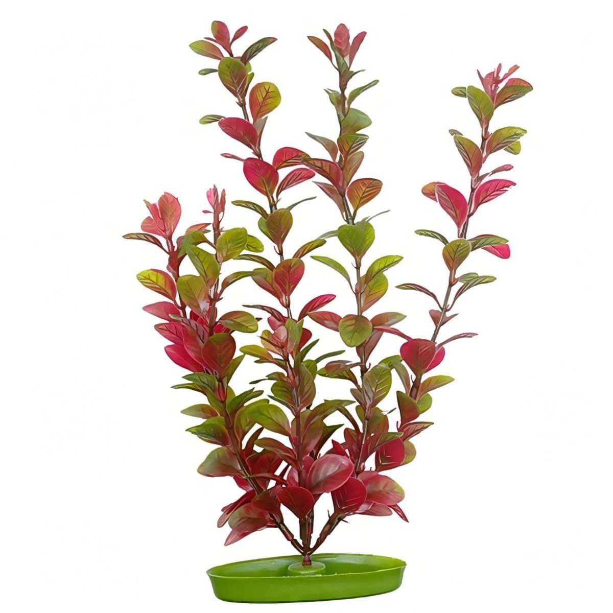 GENERICO - Planta De Plastico RED LUDWIGIA 8 pulgadas (20.3 cm.) Hagen