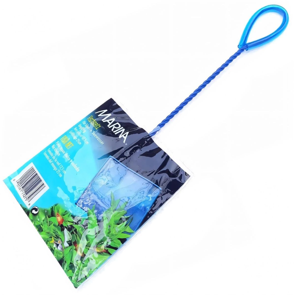 GENERICO - Red de nylon de 12.5 cm. ( 5" ) - mango de 25 cm.  Hagen