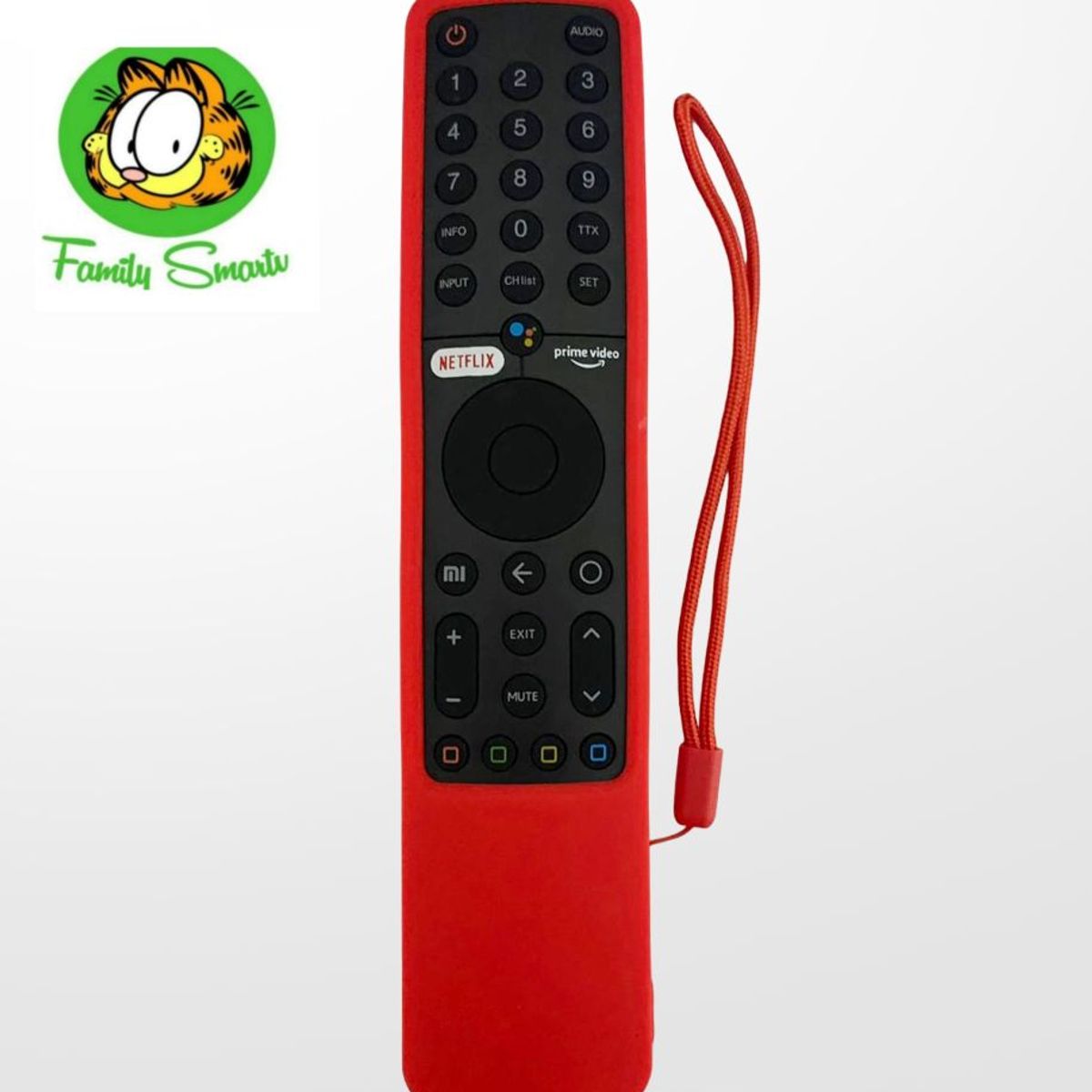 XIAOMI - Funda de silicona a prueba de golpes para Xiaomi XMRM-19 Rojo