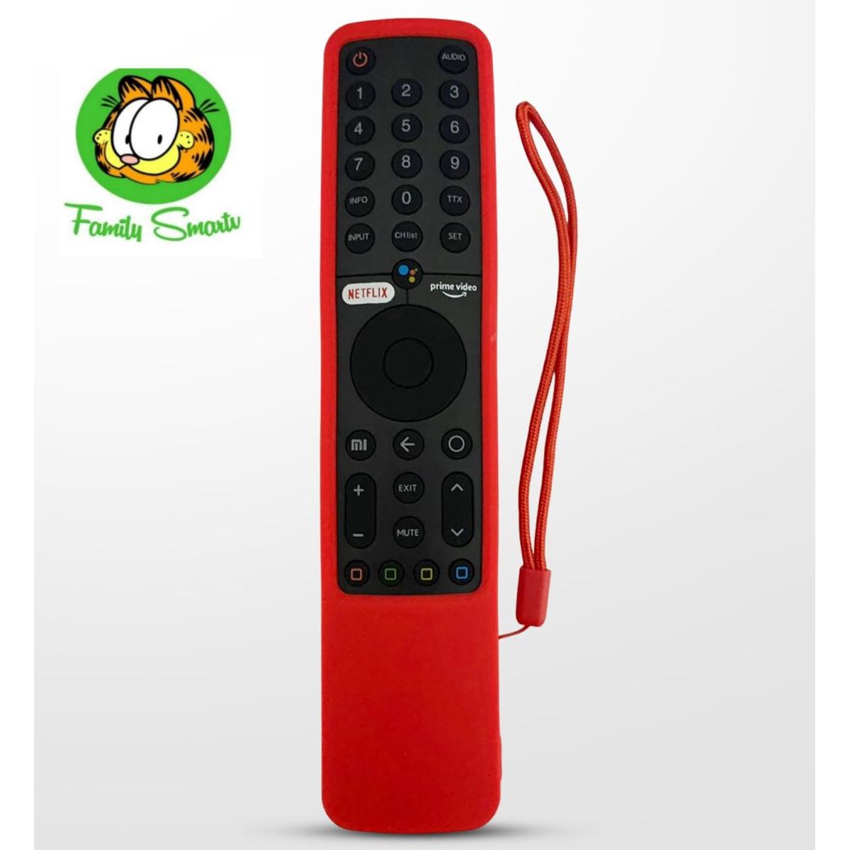 XIAOMI - Funda de silicona a prueba de golpes para Xiaomi XMRM-19 Rojo