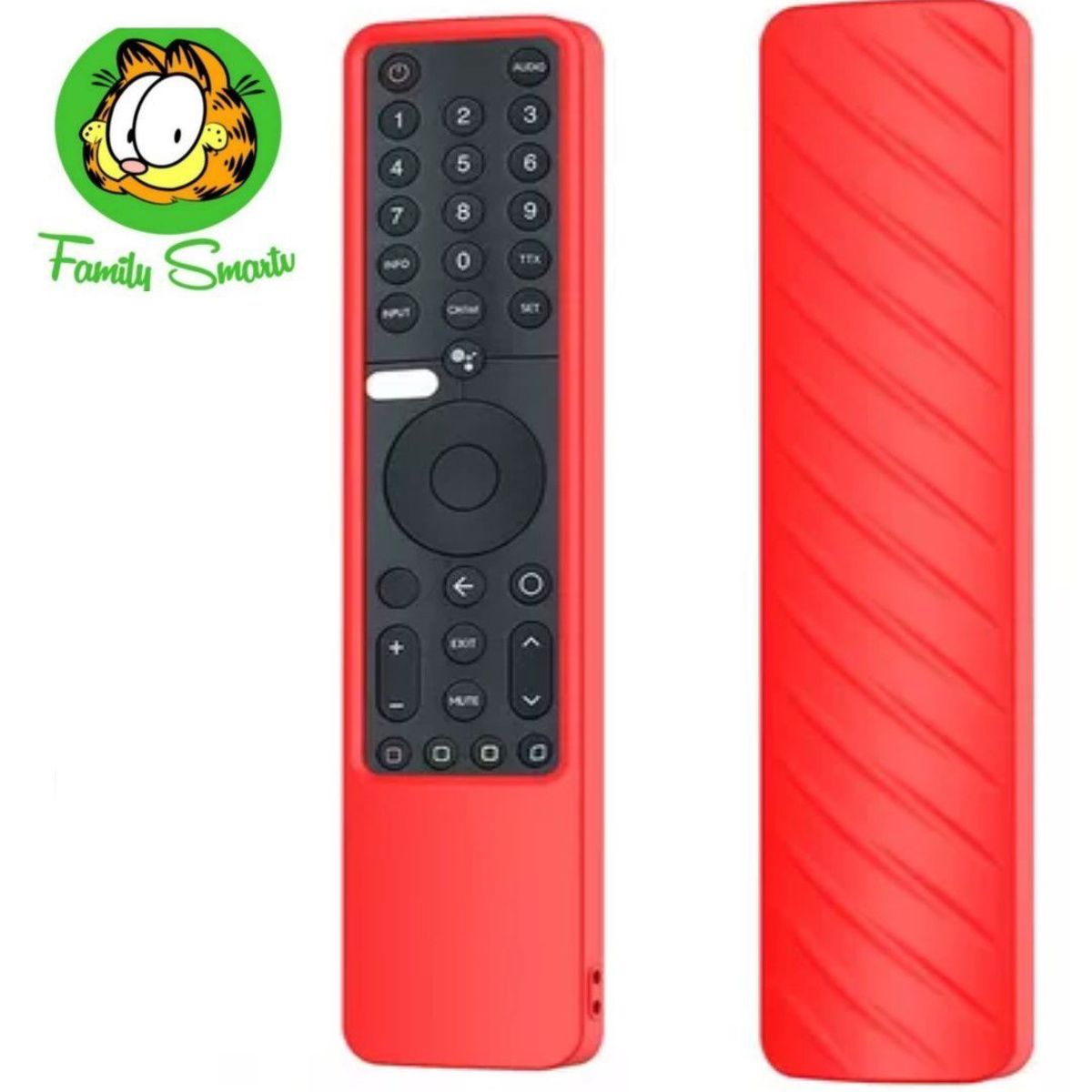 XIAOMI - Funda de silicona a prueba de golpes para Xiaomi XMRM-19 Rojo