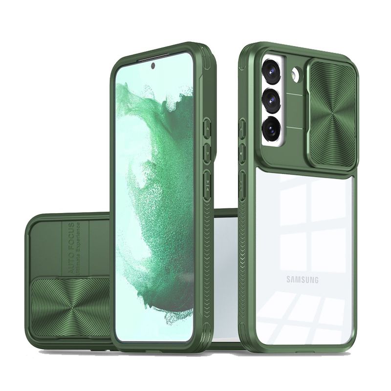 GENERICO - Case protector para Samsung Galaxy S23 Verde