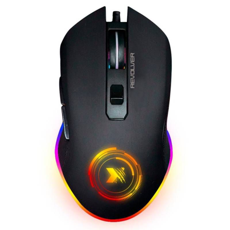 XBLADE - Mouse Gamer Revolve Gaming Rgb Xblade Iluminado