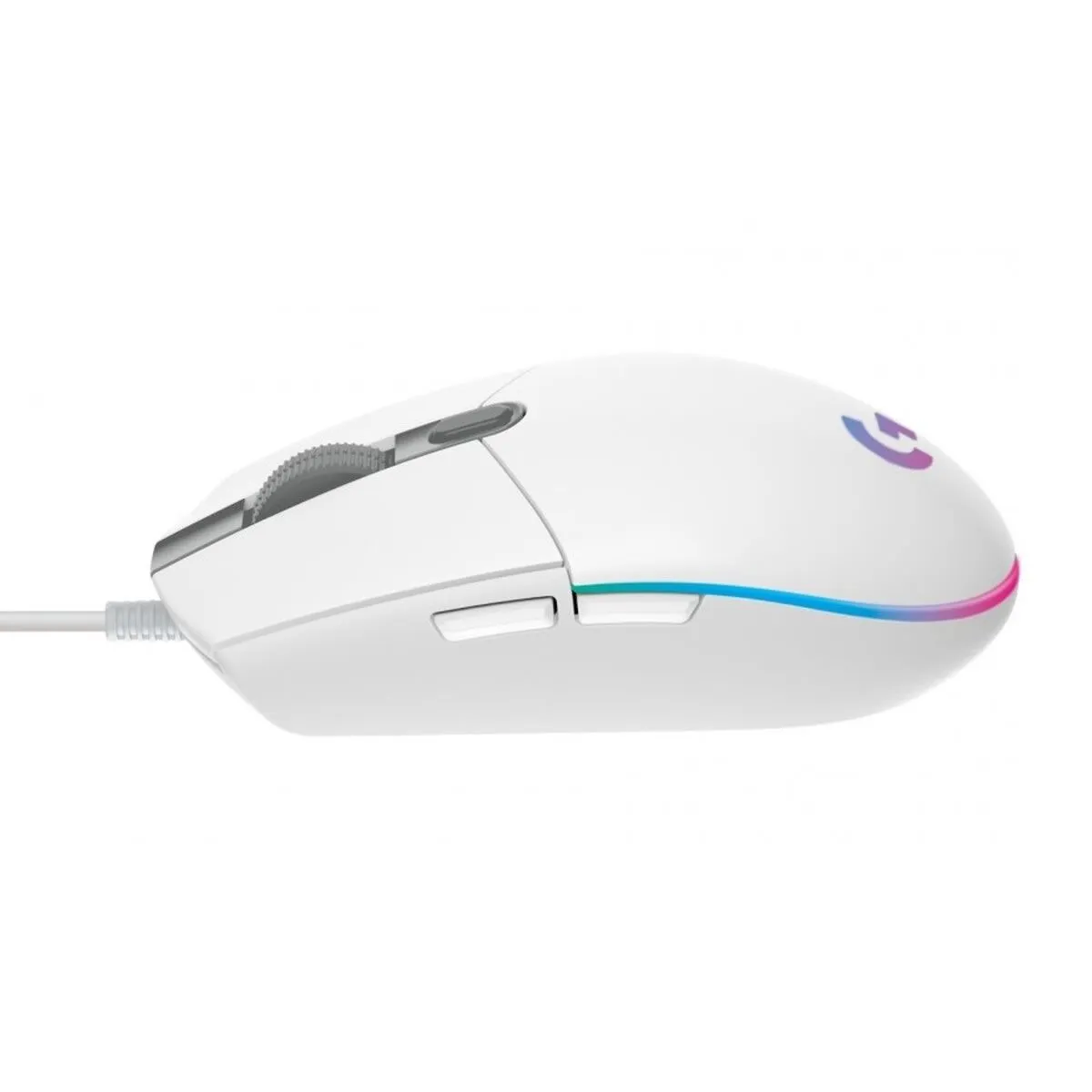LOGITECH - Mouse Gamer Logitech G203 Lightsync Rgb Gaming Blanco white