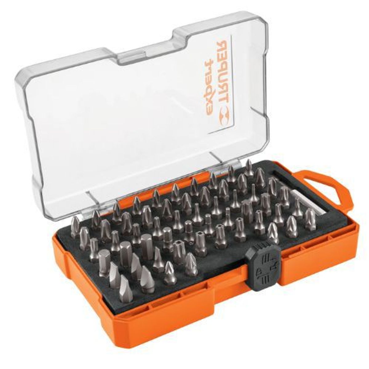 TRUPER - Juego de puntas mixtaS 58 Piezas largo 1" estuche plastico, Expert