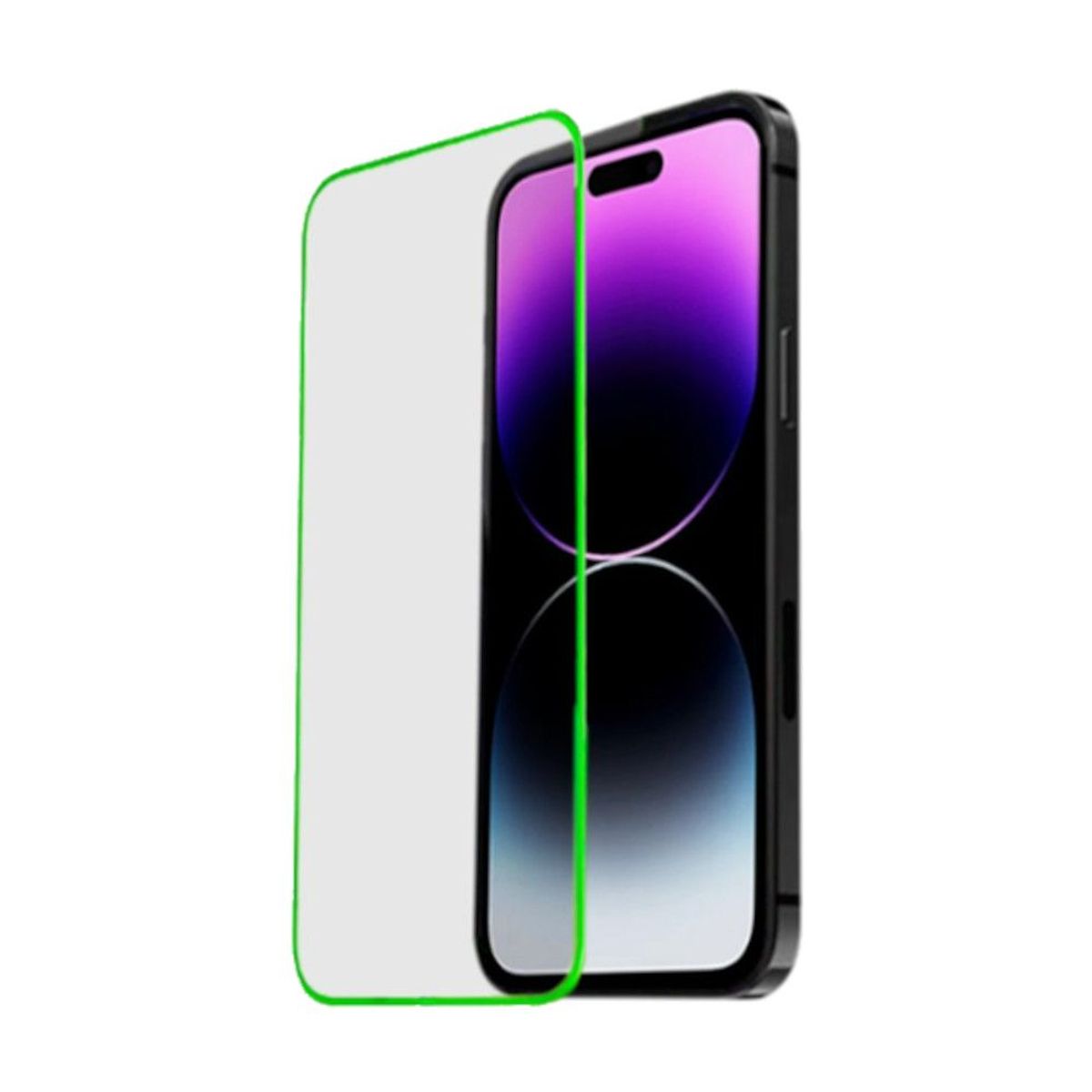 GENERICO - Protector Mica Luminosa de Vidrio Compatible con iPhone 13 PMax-14PMax