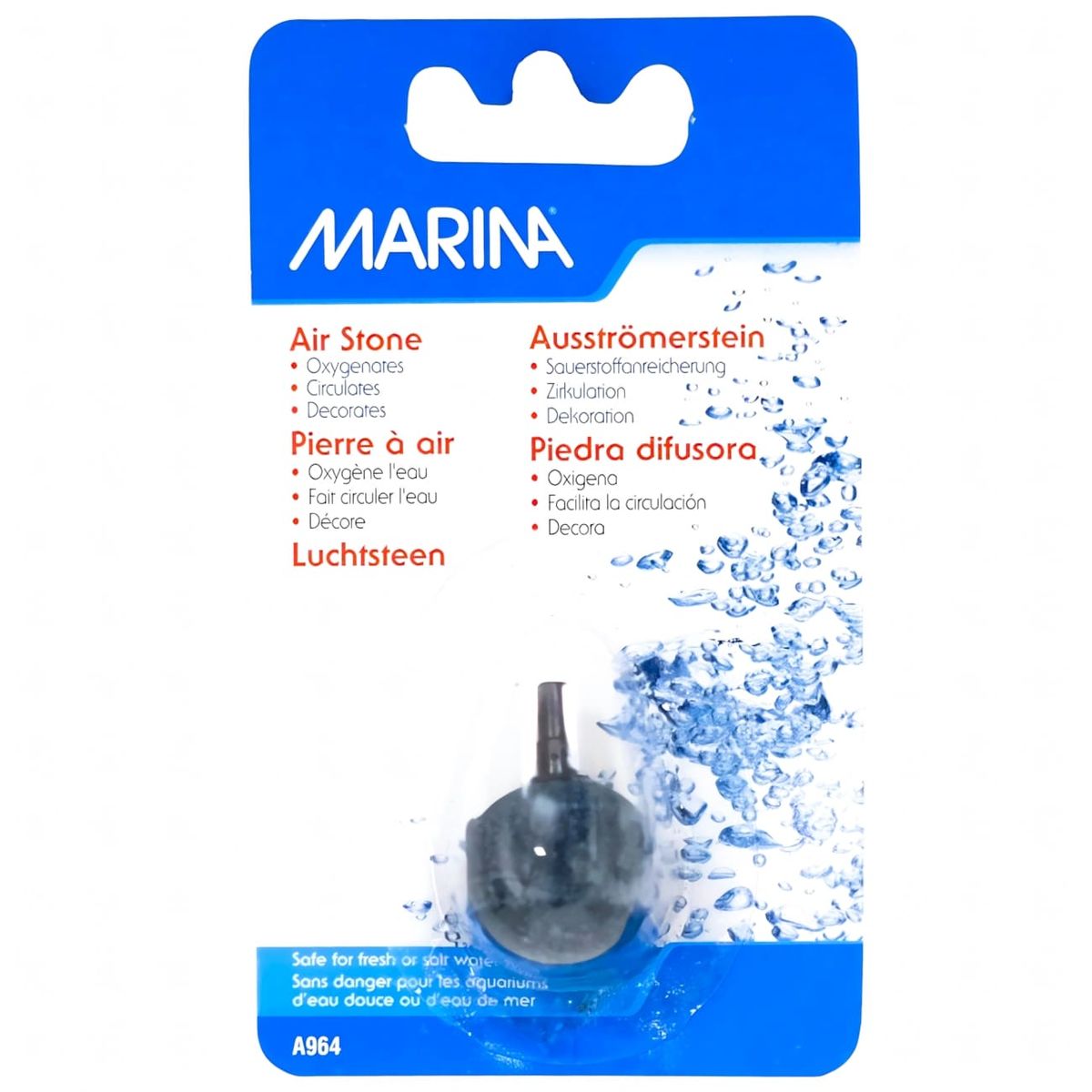 GENERICO - Piedra difusora redonda de 2.2 cm. de diámetro  Hagen