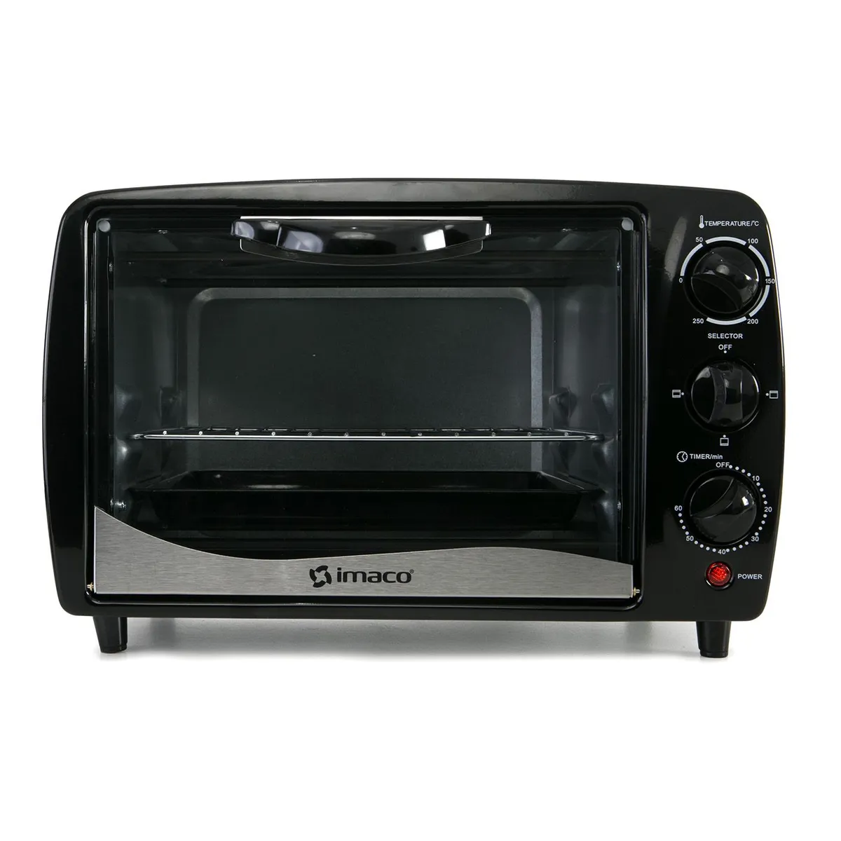 IMACO - Horno Eléctrico Metálico 14L Imaco  HE 14S