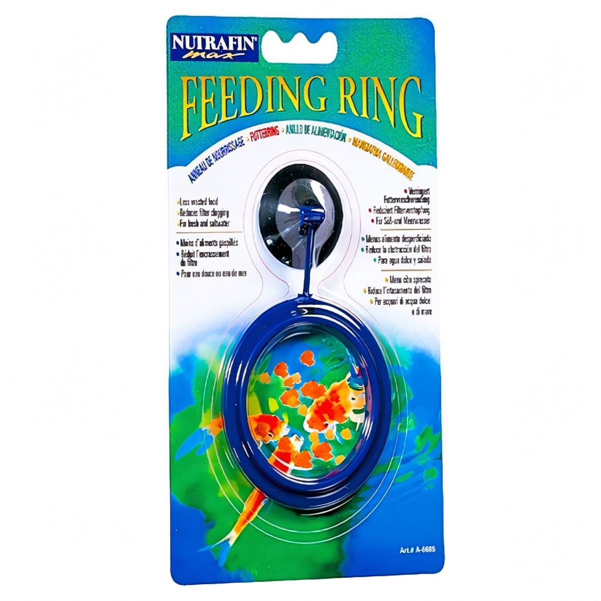 GENERICO - Comedero flotante para alimentos en escamas y gránulos Hagen