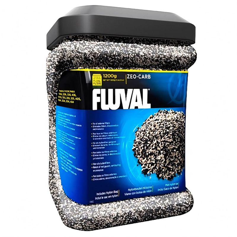 GENERICO - Carbón activado y antiamoniaco Fluval x 1,200 gr. Hagen