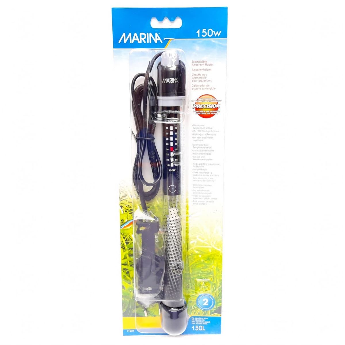 GENERICO - Calentador Sumergible Acuarios 150 watts (150 lt.) Hagen