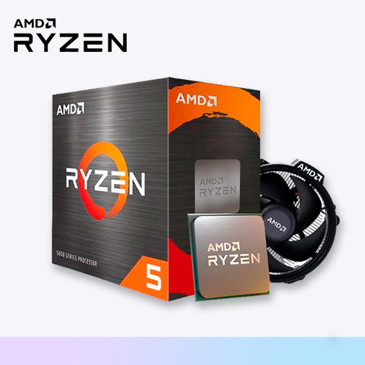 AMD - Computadora PC Ryzen 5 5600G RAM 16GB DISCO 500GB SSD CON GRAFICOS AMD RADEON