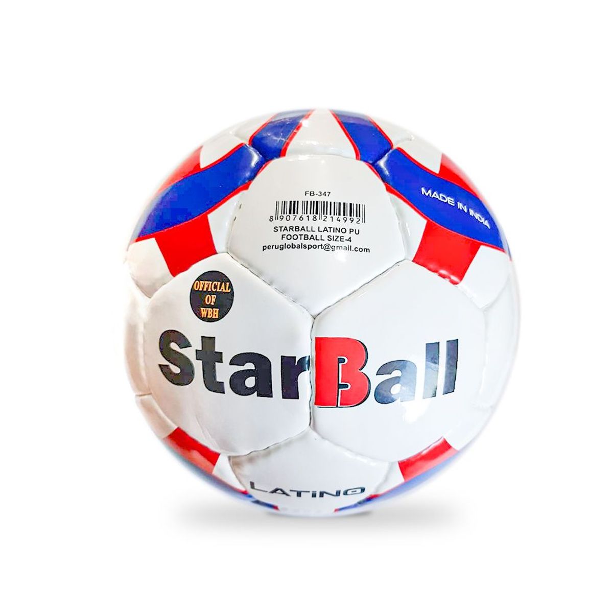 GENERICO - PELOTA DE FÚTBOL STARBALL LATINO N4