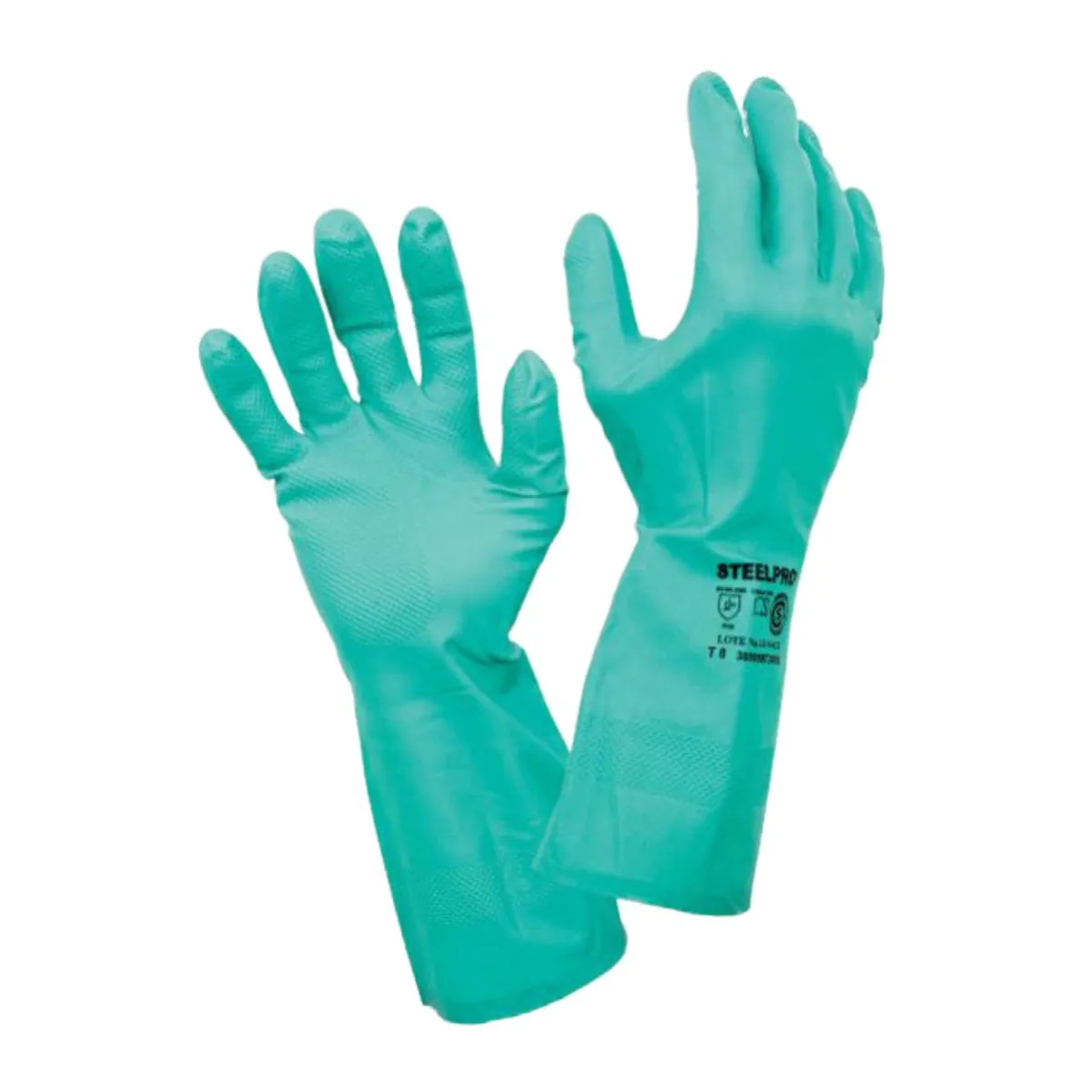 HONEYWELL - Guante Nitrilo Uso Industrial Talla 9 (L)  - Verde