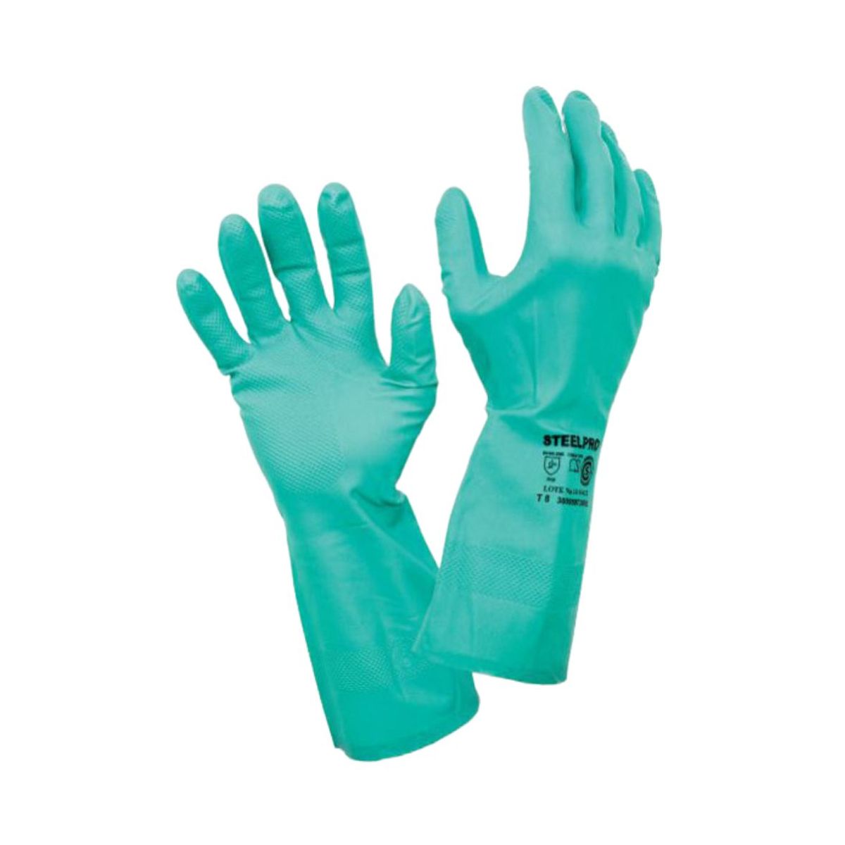 HONEYWELL - Guante Nitrilo Uso Industrial Talla 9 (L)  - Verde