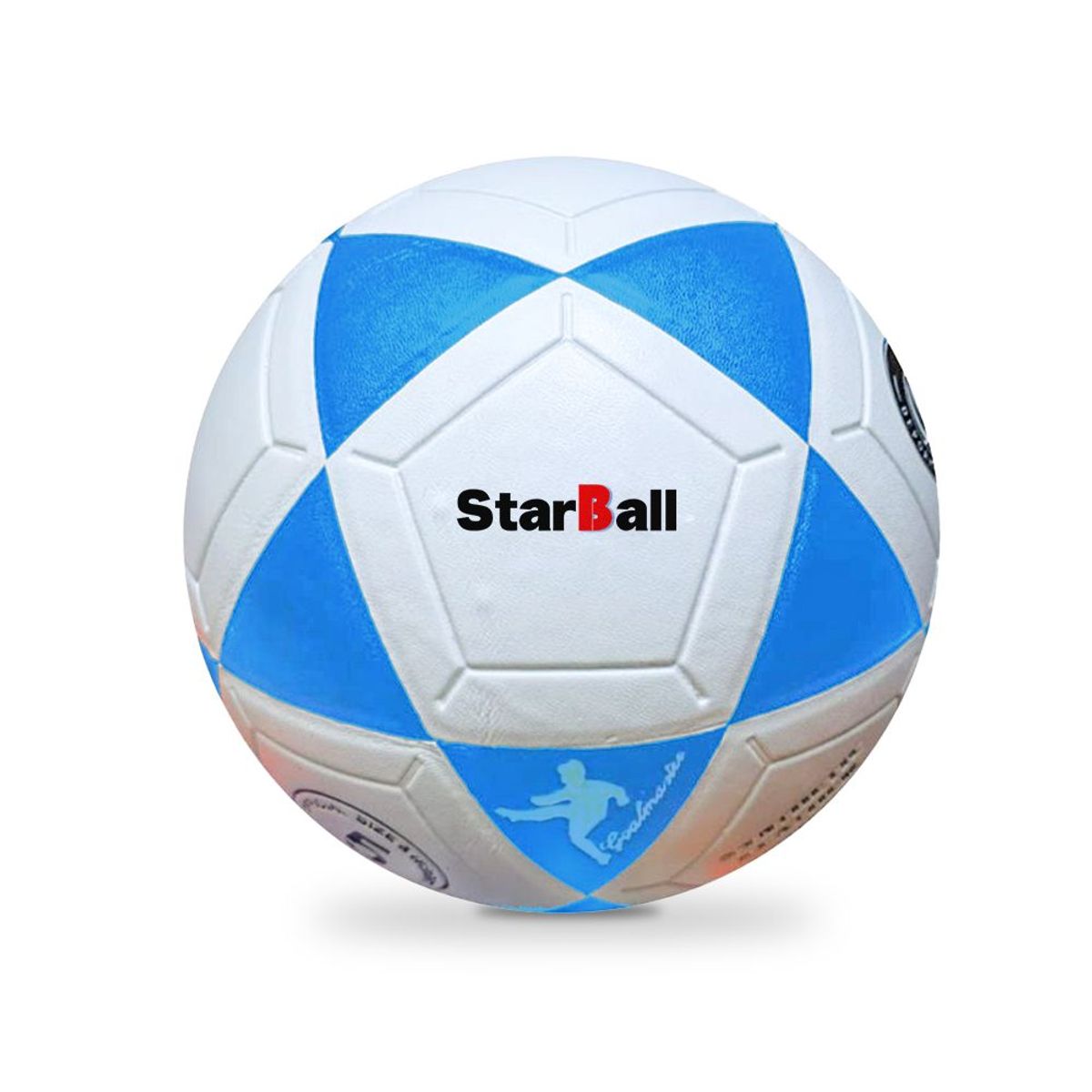 GENERICO - PELOTA DE FÚTBOL STARBALL  ESTRELLA FONDO BLANCO N4