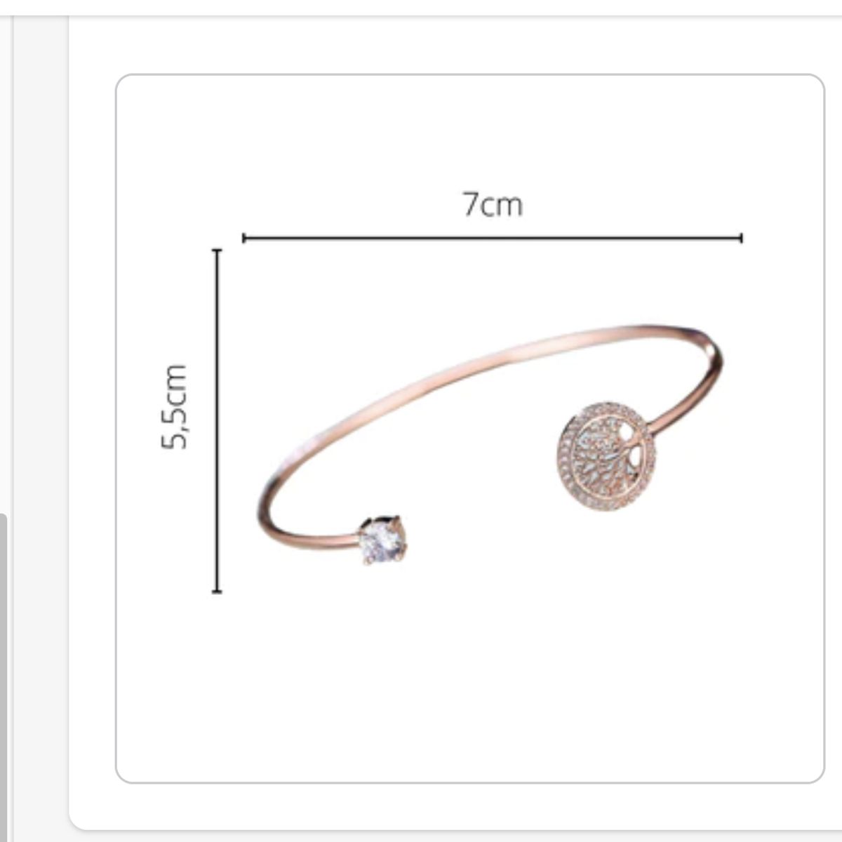 AURELA - Brazalete Dorado Ajustable