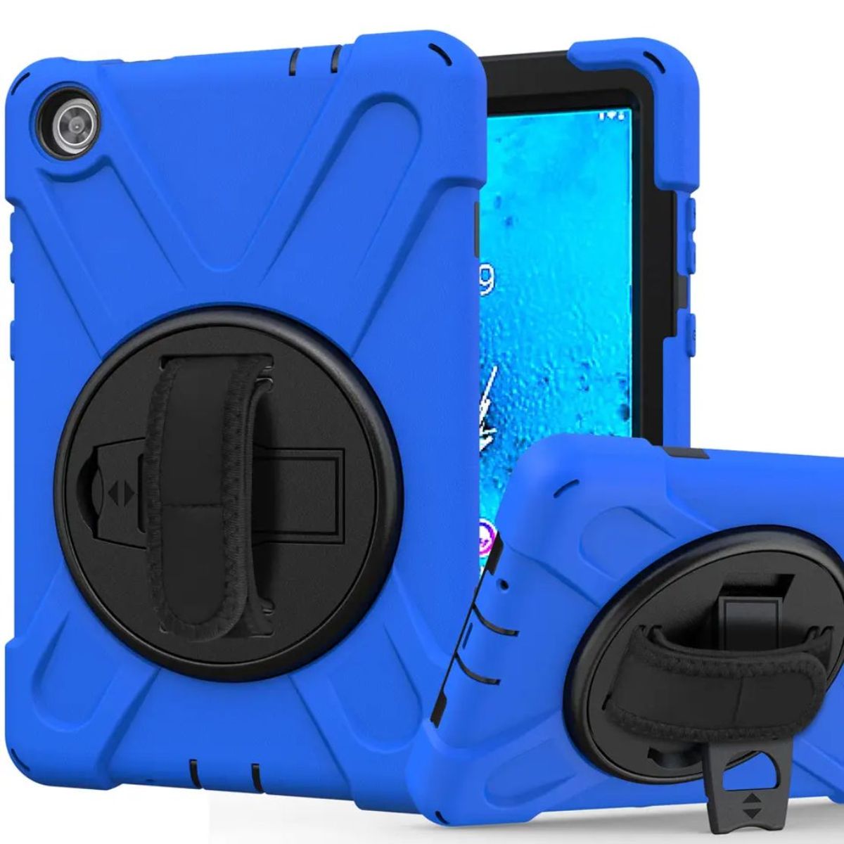 GENERICO - Funda Protector Armor para Tablet Lenovo M8 2020 TB-8705F Azul