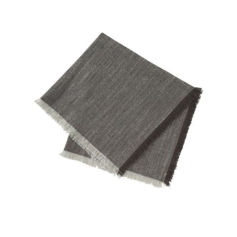 GENERICO - Servilleta Lino 100% Algodòn 40x40cm Gris Oscuro - SaviHome
