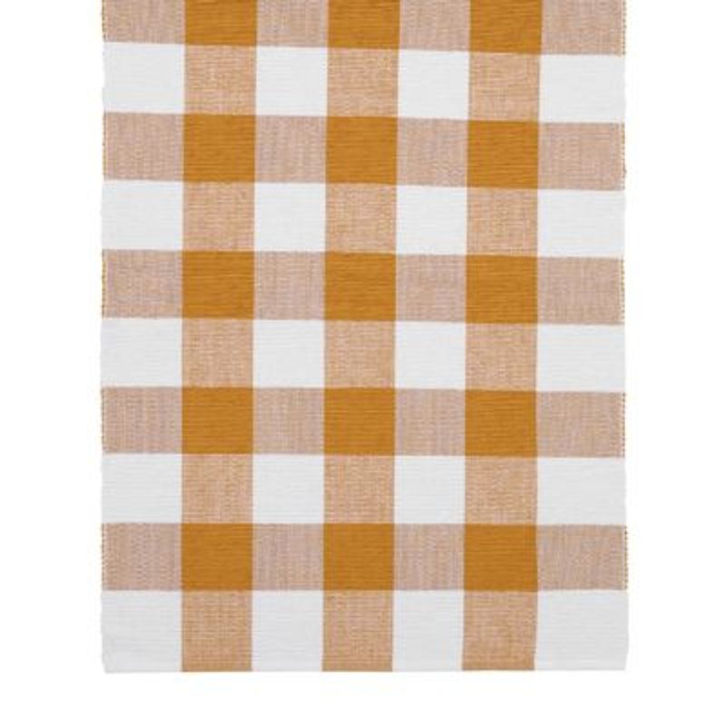 GENERICO - Camino De Mesa Dalia 100% Algodón 40x180cm Amarillo - SaviHome
