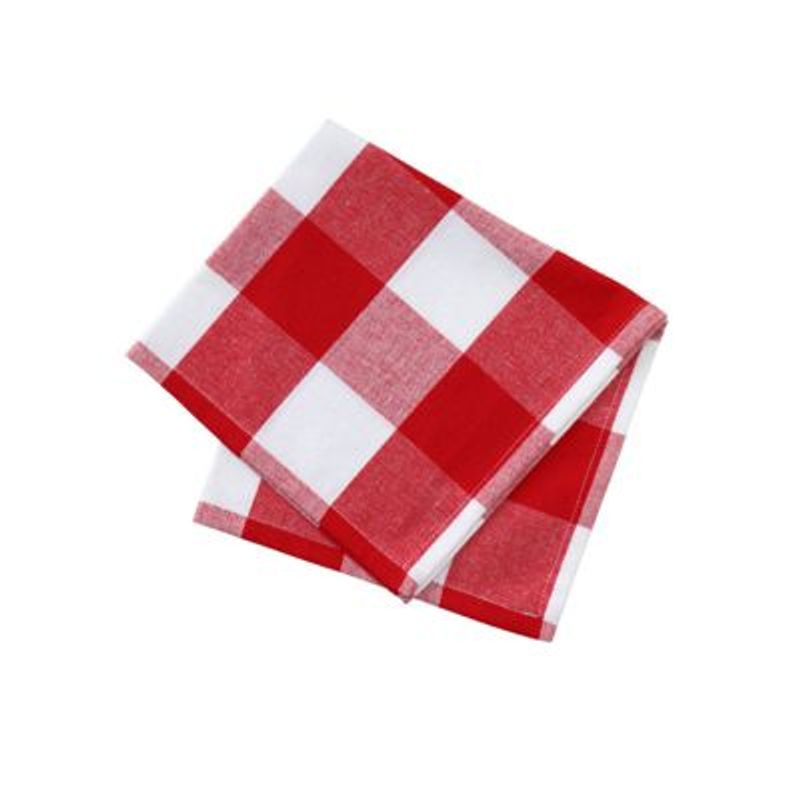 GENERICO - Servilleta Dalia 100% Algodón 40x40cm Rojo - SaviHome