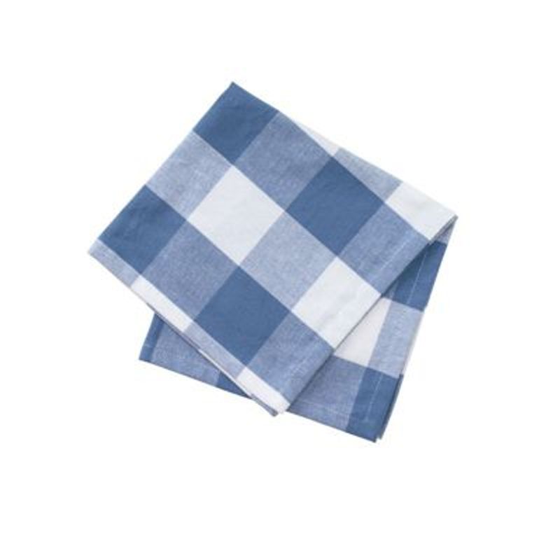 GENERICO - Servilleta Dalia 100% Algodón 40x40cm Celeste - SaviHome