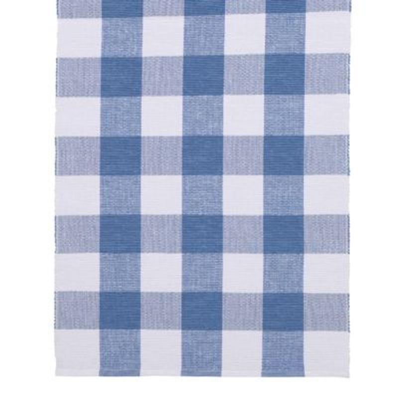 GENERICO - Camino De Mesa Dalia 100% Algodón 40x180cm Celeste - SaviHome