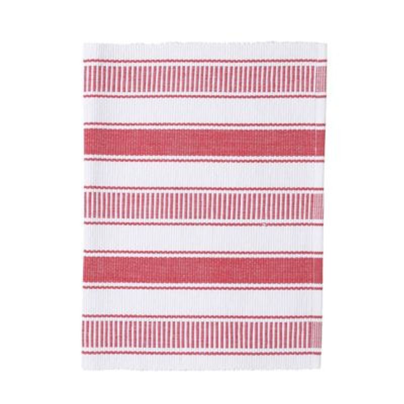 GENERICO - Individual Sara 33x48cm Rojo  Set x6 Unid - SaviHome