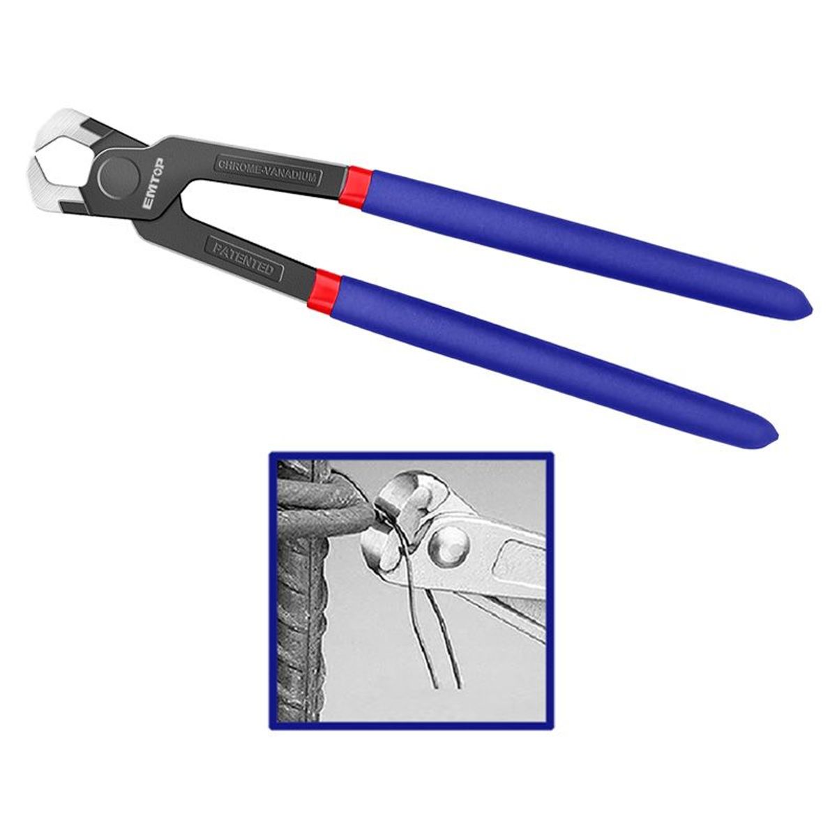 EMTOP - Tenaza de 228 mm Emtop EPLRR0921