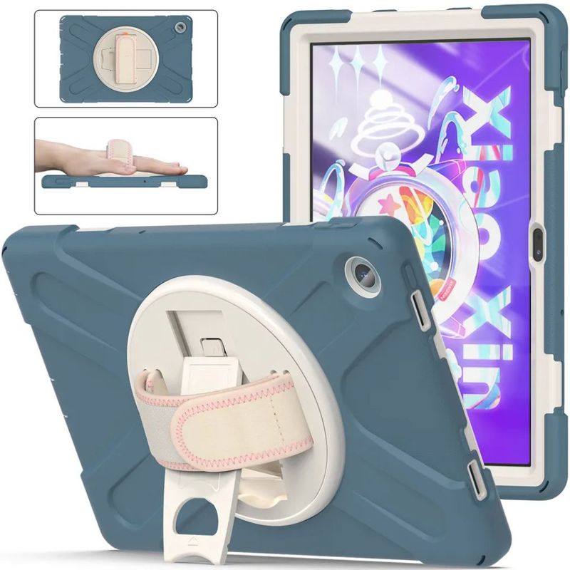 GENERICO - Funda Protector Armor para Tablet Lenovo M10 2da Gen Tb-X306x Acero