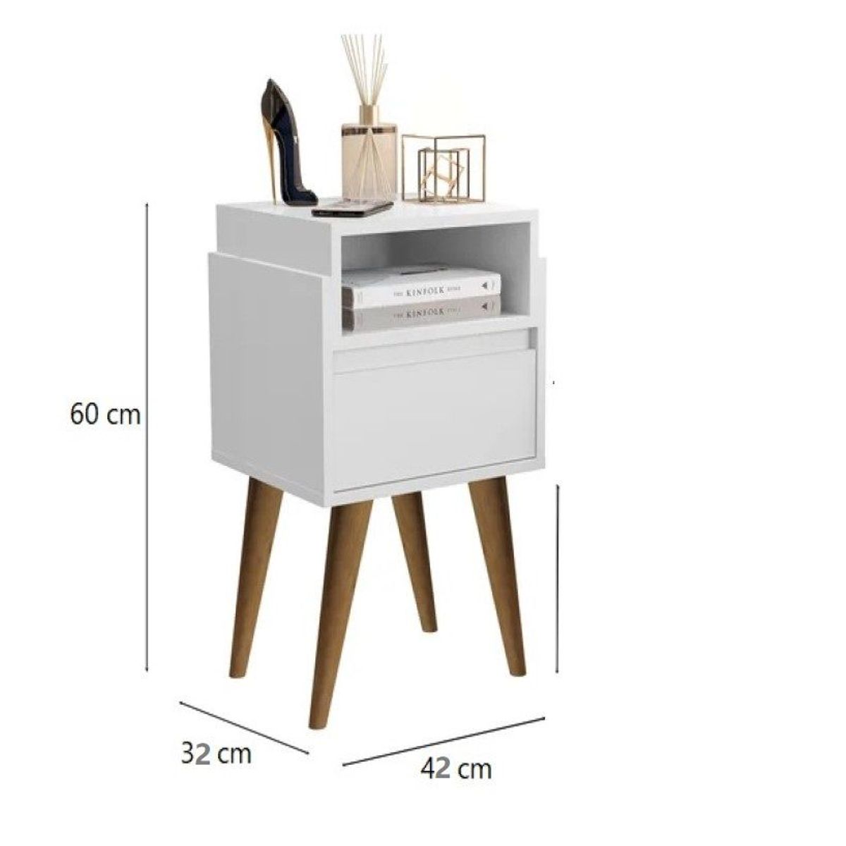 73 EXPERIENCE - Velador Himus - Blanco - 73 Experience