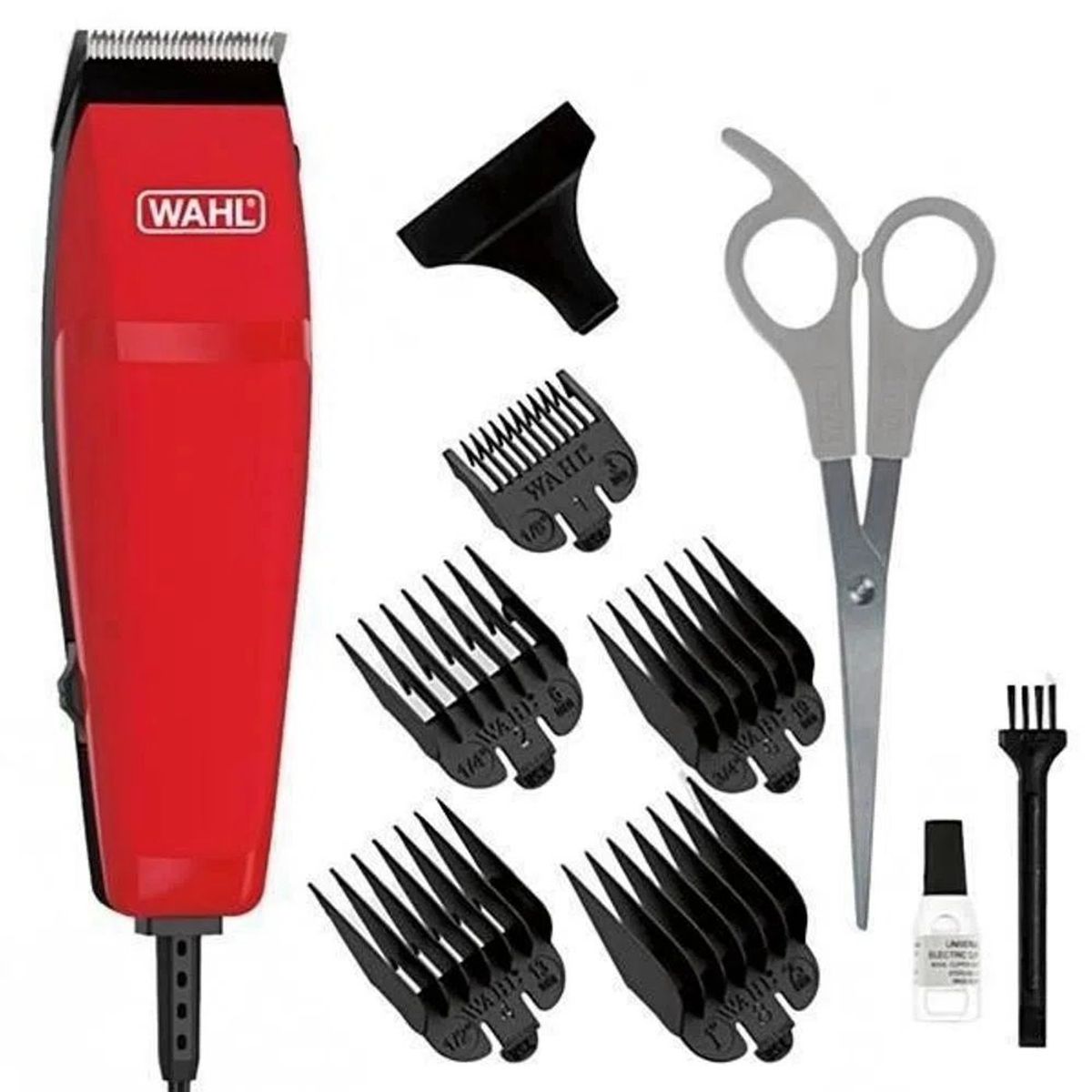 WAHL - Máquina De Cortar Cabello WAHL  EASY CUT Acero Inox - Rojo