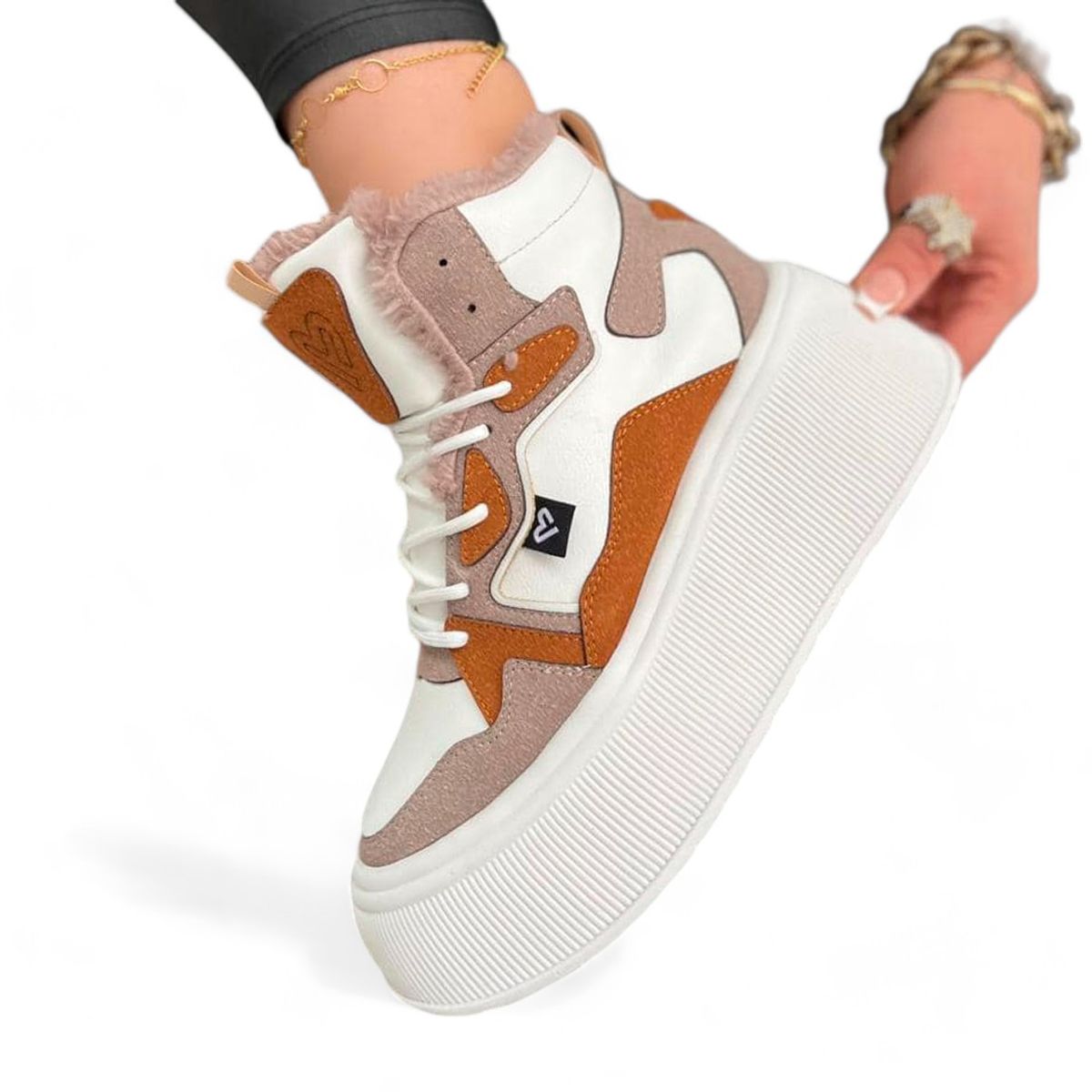 GENERICO - Zapatilla Mujer Yomar Err. Precio Edicion Unika Camel