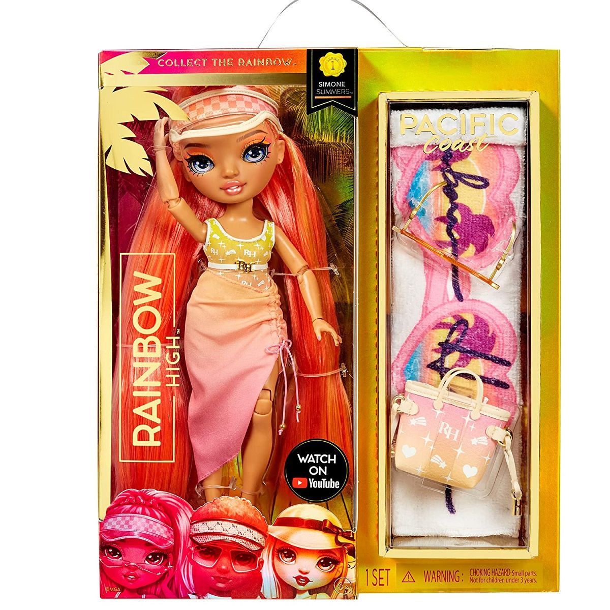 RAINBOW HIGH - MuÃ±eca Rainbow High Pacific Coast Simone Summers