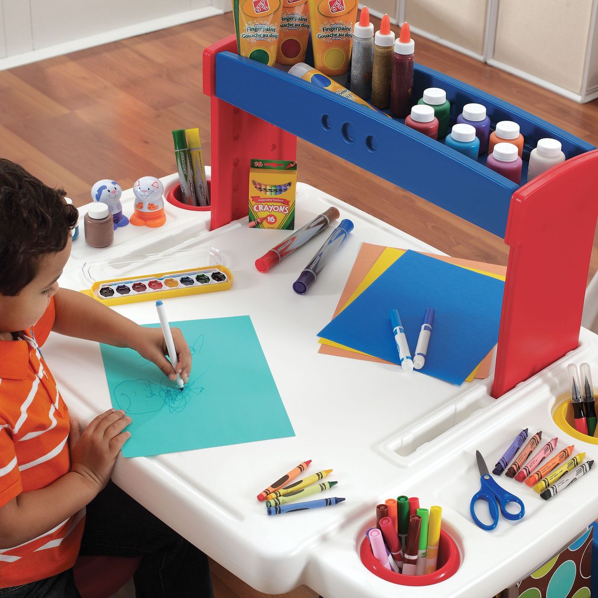 STEP 2 - Escritorio para niños Mesa de Proyectos STEP 2 Azul