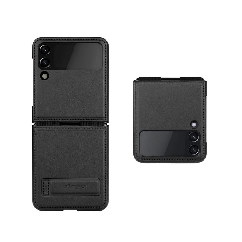 NILLKIN - Nillkin Qin Leather para Samsung Galaxy Z Flip 4 5G Negro