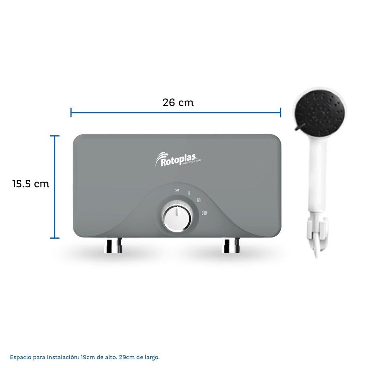 ROTOPLAS - Terma Rotoplas Instantánea Express  Silver